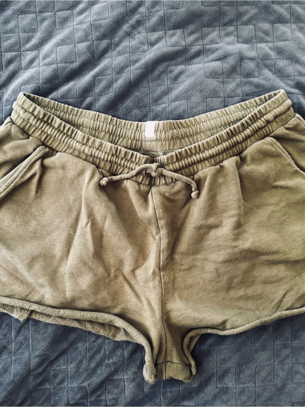 ThirdLove Olive Green Athletic Drawstring Women’s Shorts